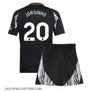 Arsenal Jorginho Frello #20 Vieraspaita Lapsille 2024-25 Lyhythihainen (+ shortsit)